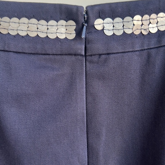 Tory Burch Navy Pencil Skirt - Picture 4 of 6